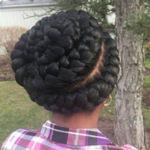 Goddess Braid Hairstyle Ideas For Black Hair