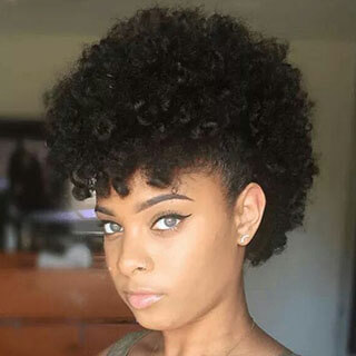 AFRO  5 Ways To Style Your Medium Afro Hairstyle