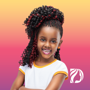 Darling baju crochet - one of the best kids holiday hairstyles 2019