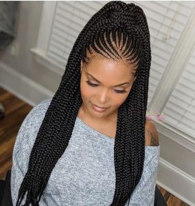 100 Trendy Hairstyles Using Abuja Braids [ Classy Hairstyles 2020]