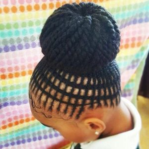 Darling cornrows - layered braided hairstyle