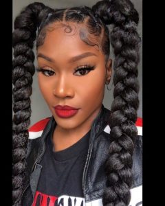 100 Trendy Hairstyles Using Abuja Braids [ Classy Hairstyles 2020]