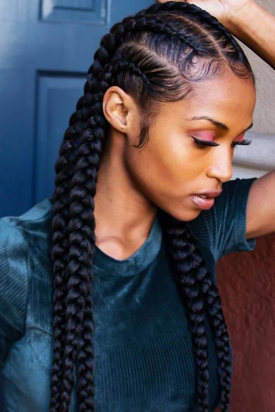 100 Trendy Hairstyles Using Abuja Braids [ Classy Hairstyles 2020]