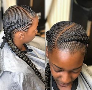 100 Trendy Hairstyles Using Abuja Braids [ Classy Hairstyles 2020]