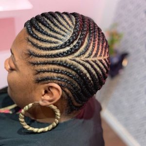 lemonade braids - one of the trendy Hairstyles using Abuja Braids