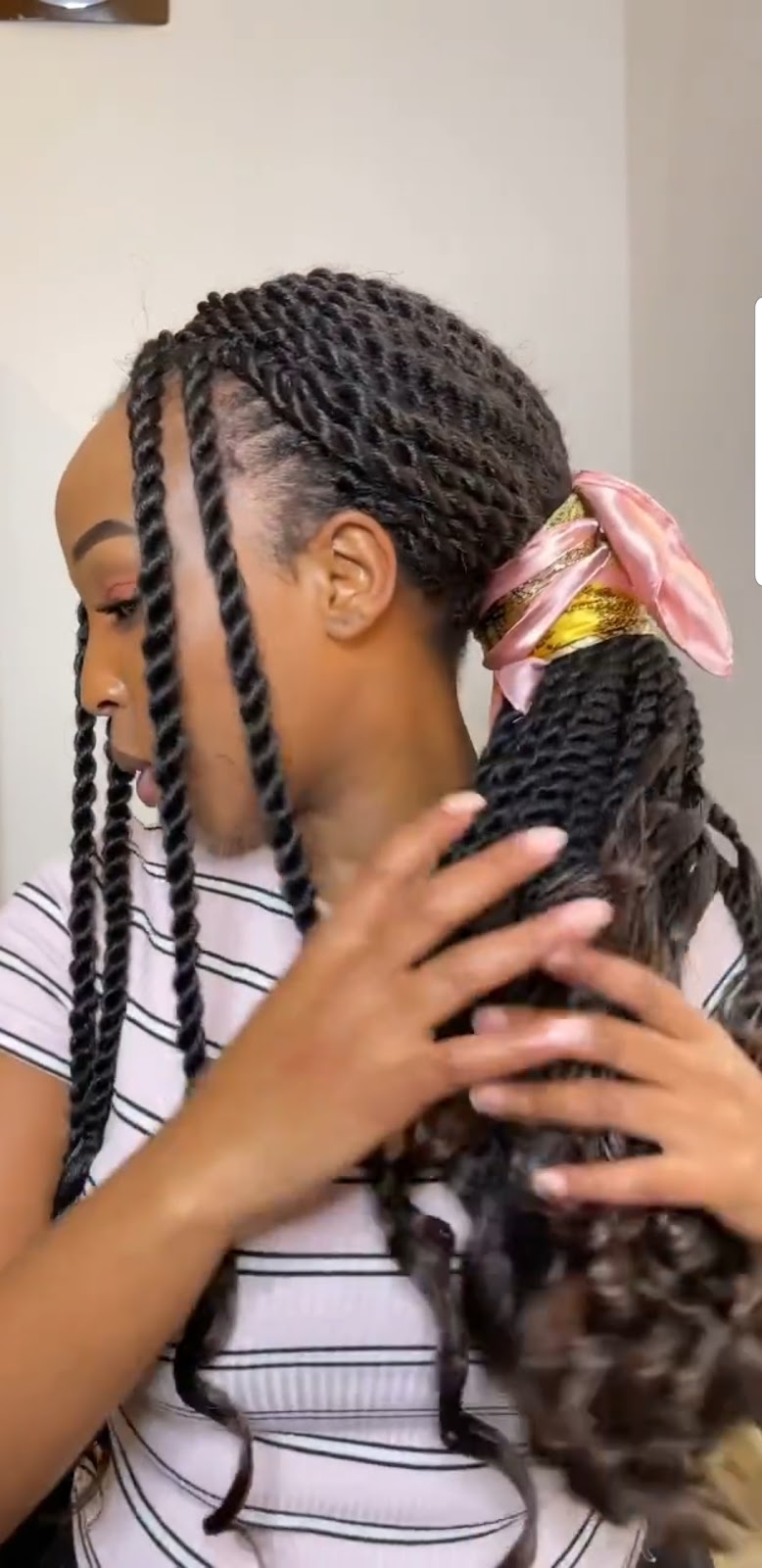 Sharon Mwangi and Wanjiru Njiru show us how to get our Curls and Colour ...