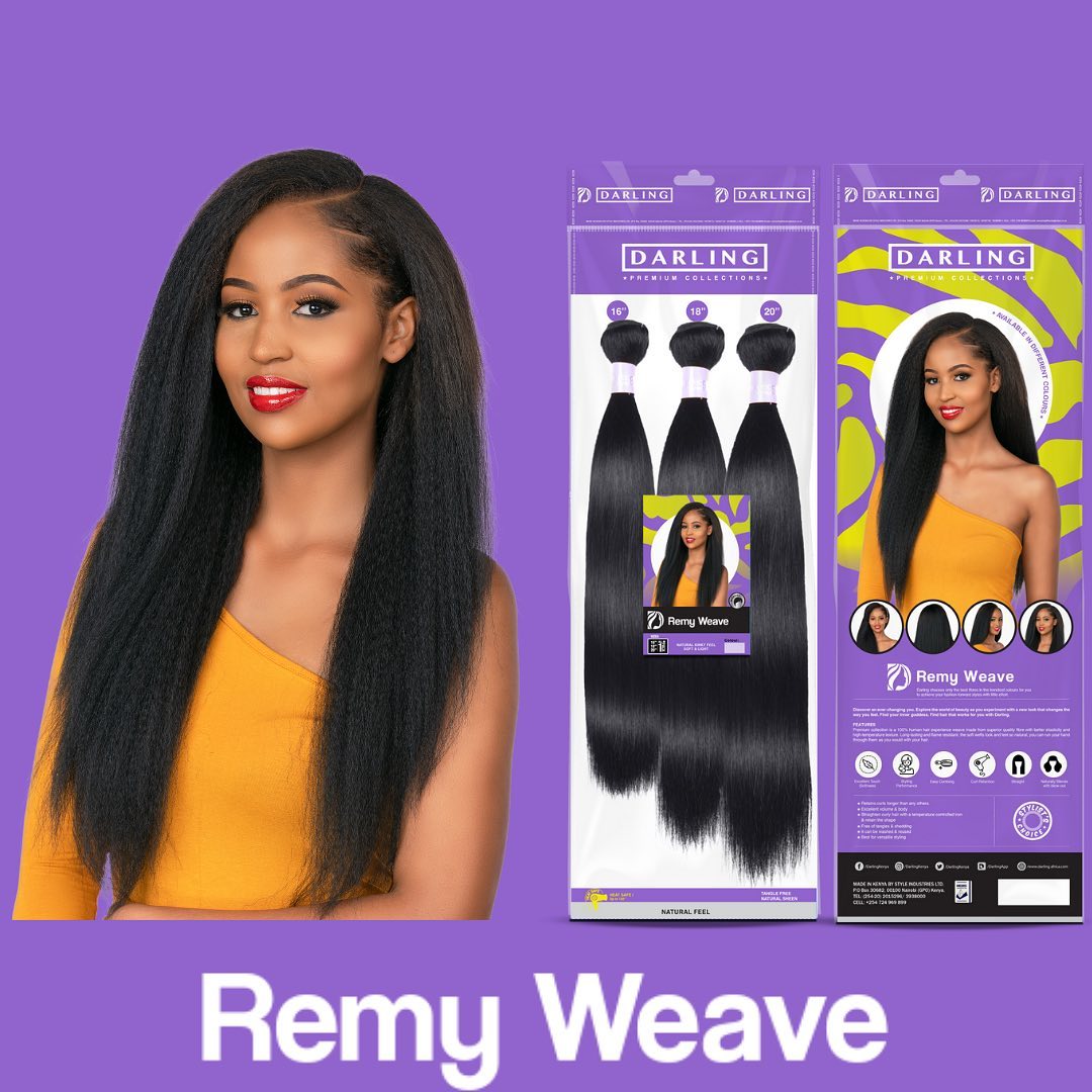 Kinky Straight At its Finest Meet The Remy Weave Darling Kenya