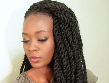 Best Ways To Style Senegalese Twists