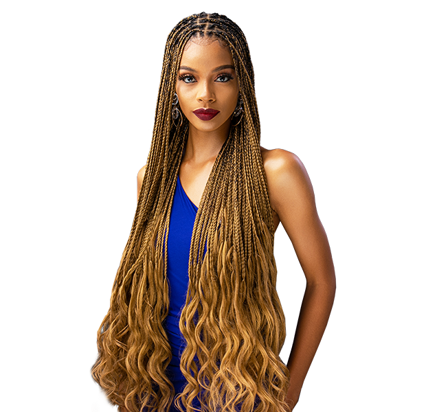 Knotless Braids with Curls  Braids with curls, Braided hairstyles