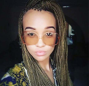 Latest Half Blonde Half Black Box Braids Hairstyles For 2022. - Fashion -  Nigeria
